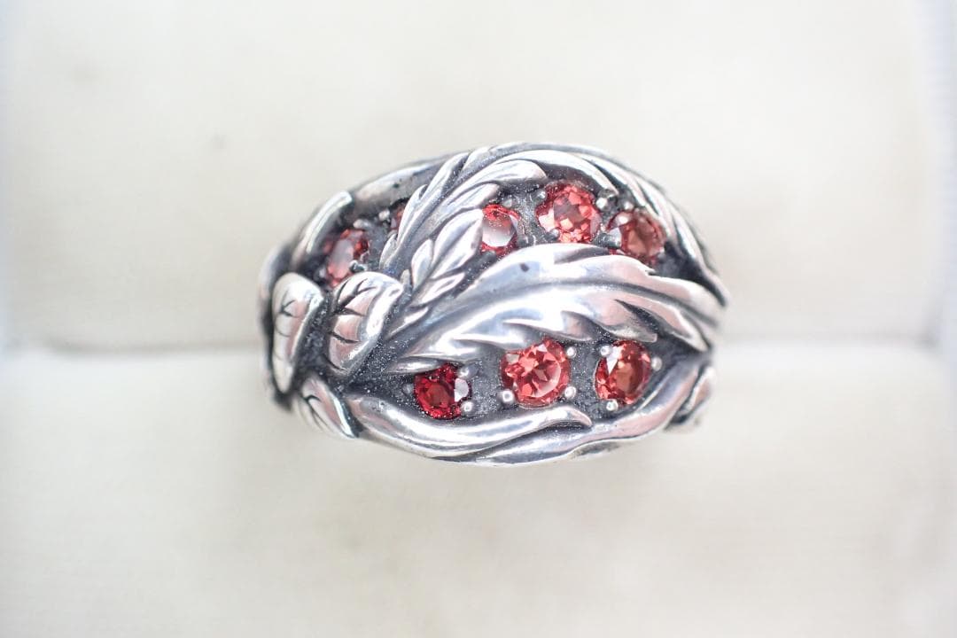 ブラッディマリー Lava 溶岩 リング SILVER シルバー 指輪 約15号