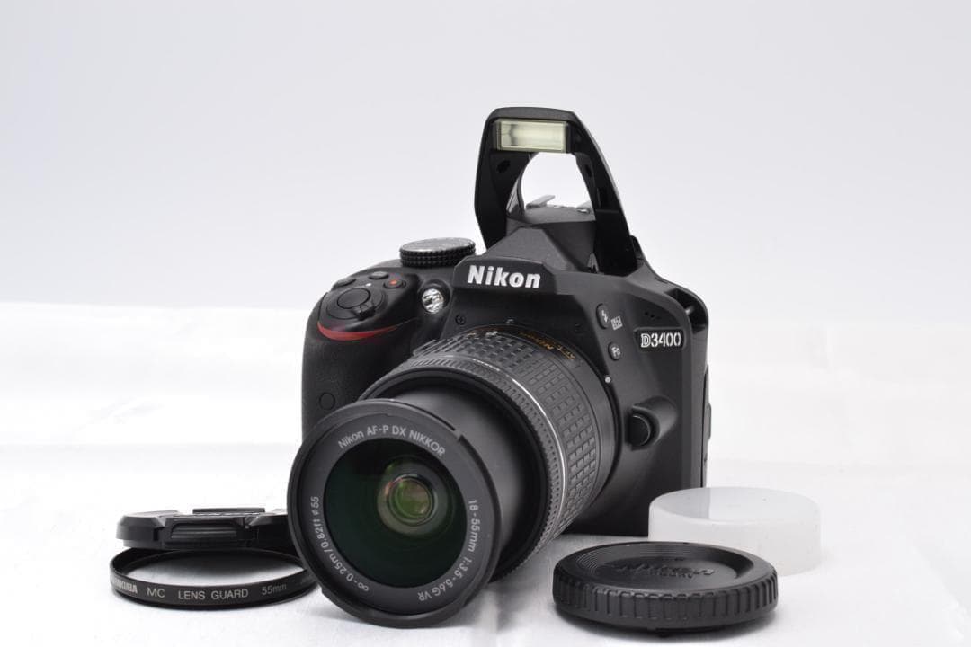 ■ 美品 ■ ニコン　Nikon D3400 レンズキット ≪S数3,063回≫