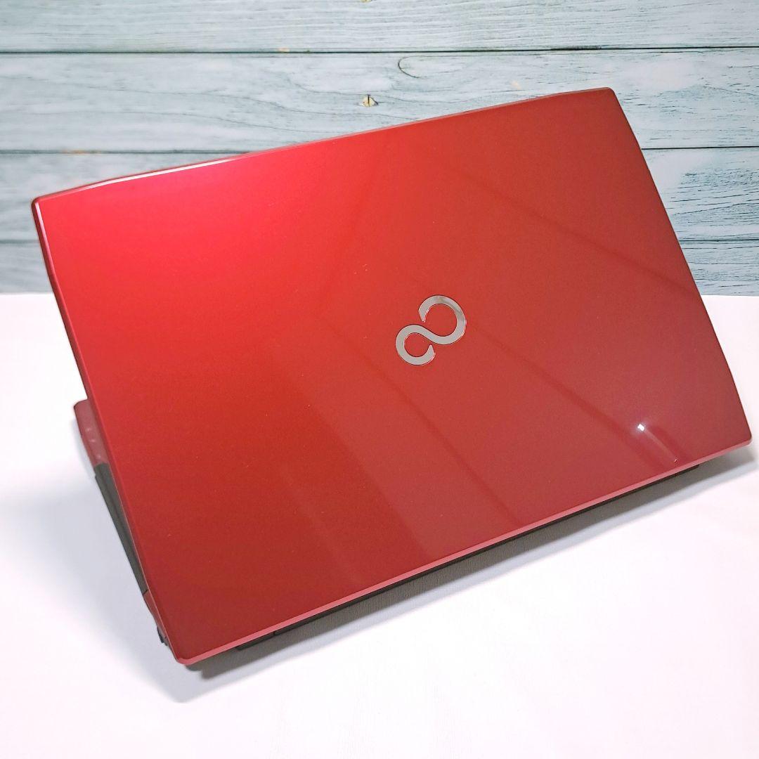 J100【設定済】富士通ノートパソコン i3/750GB Windows11