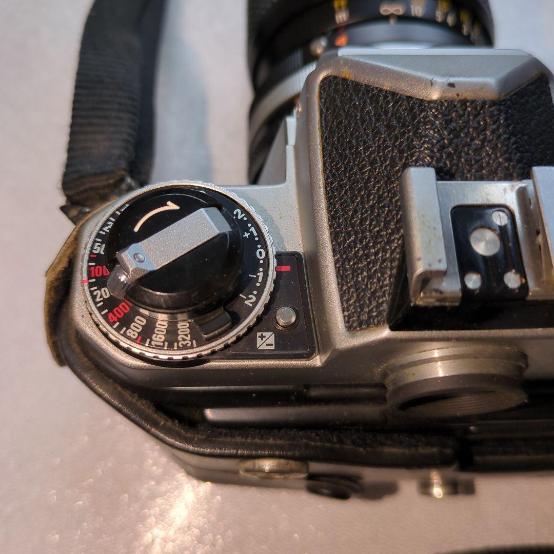 Nikon FE2 一眼レフカメラ シルバー　+レンズ+ケース