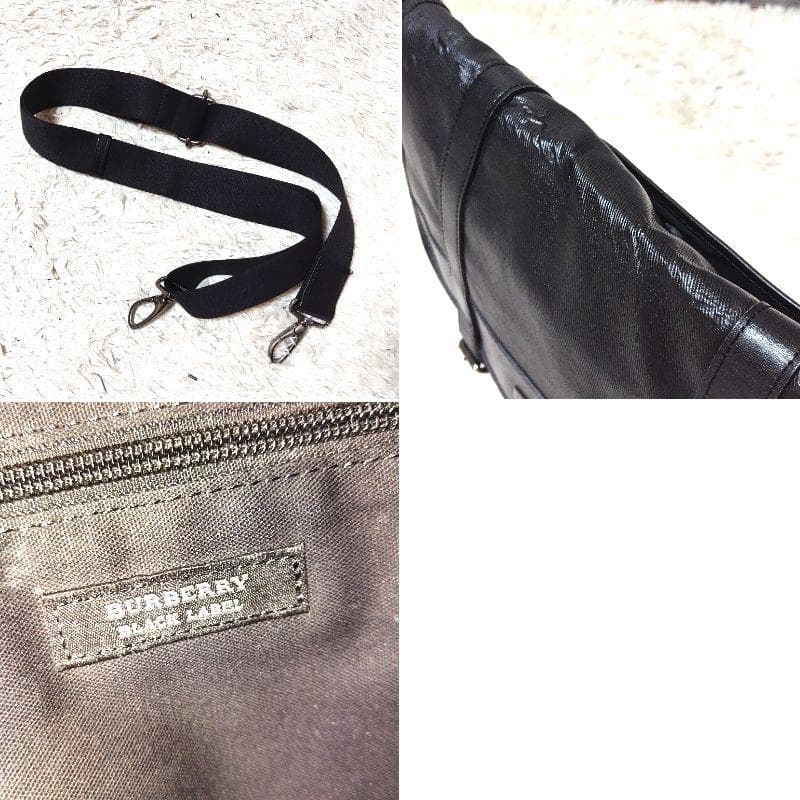 バーバリーブラックレーベル メッセンジャーバッグ A4収納 ノバチェック