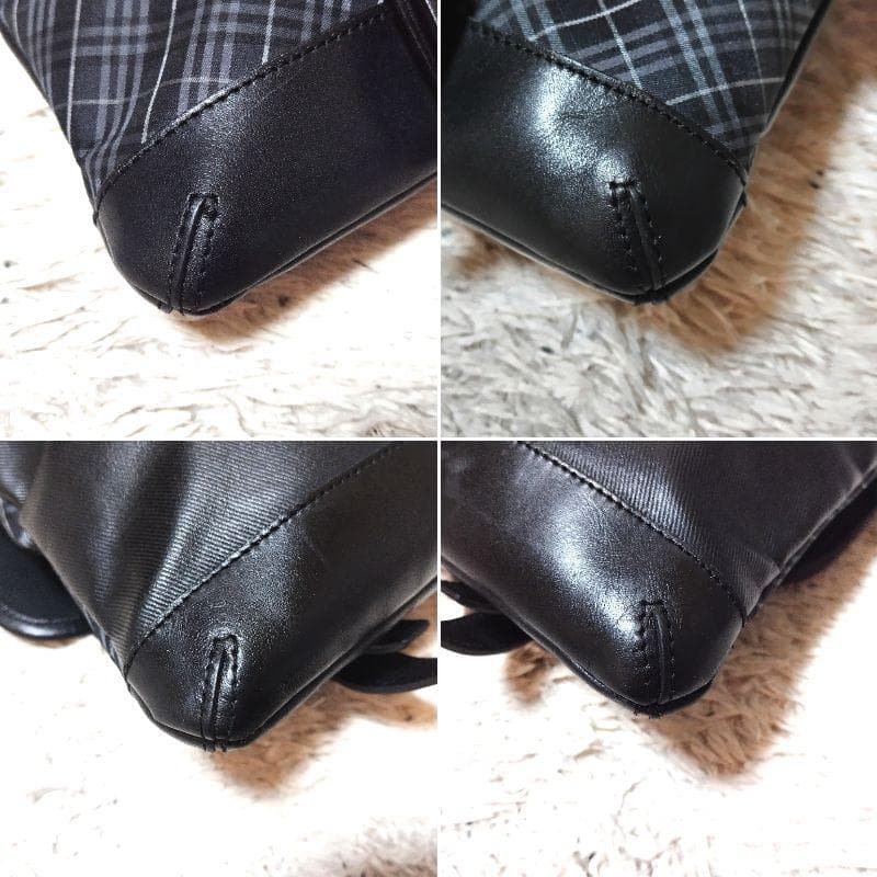 バーバリーブラックレーベル メッセンジャーバッグ A4収納 ノバチェック