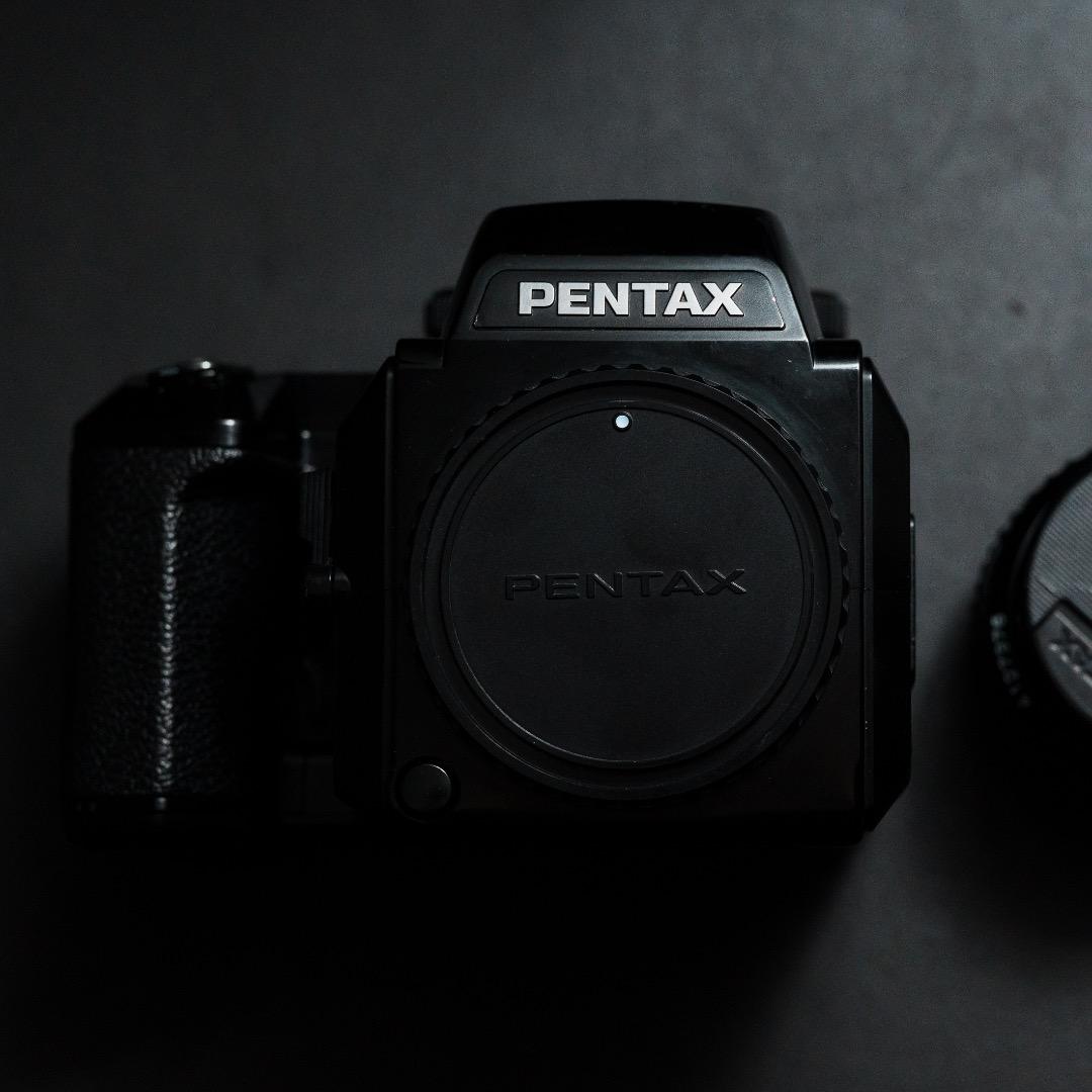 PENTAX 645N + A645 75mm F2.8 完動品