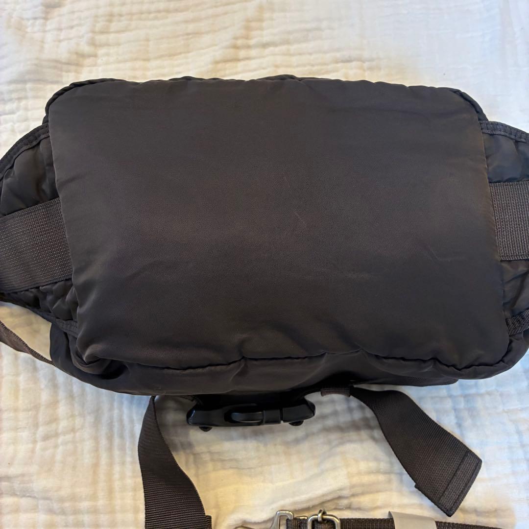 新品 ポータークラシック スーパーナイロン 2way ウエストバッグ 黒