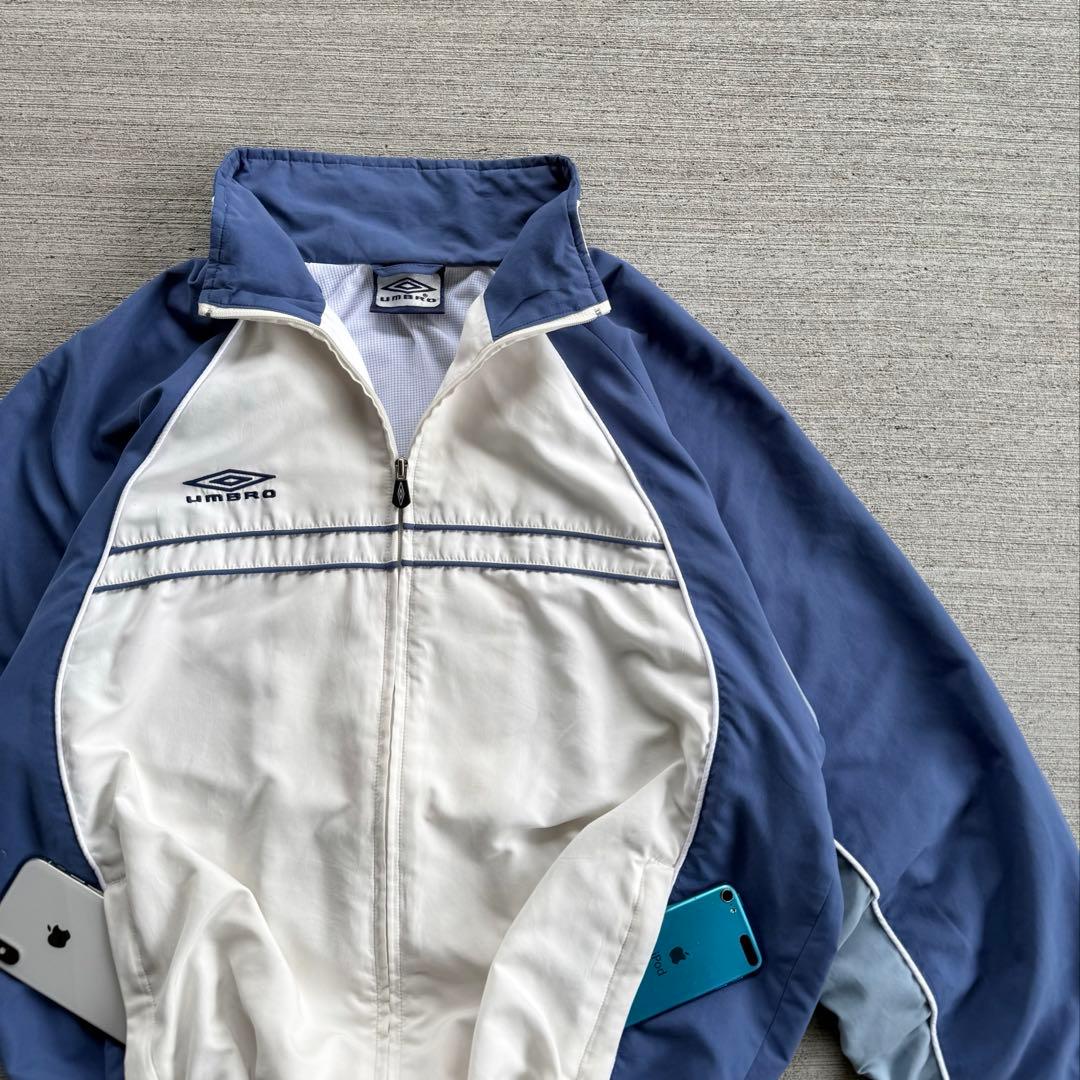 ジャケット・アウター 90s umbro nylon jacket city Blue oakley