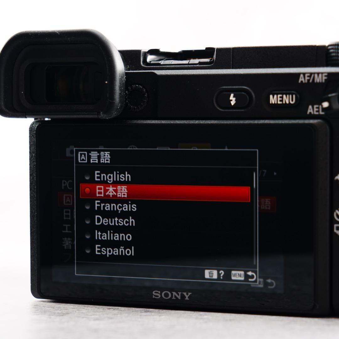 美品 SONY 真・α6400L 世界最速AF 4K動画 180度液晶 854