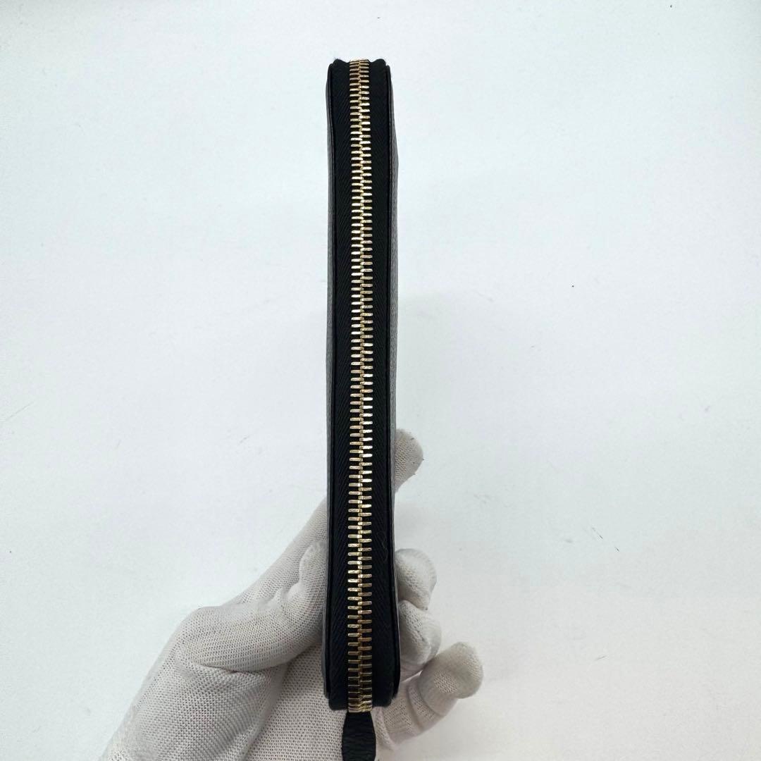 極美品 イルビゾンテ ロゴ入り長財布 山口一郎 コラボ レザー シボ革 希少