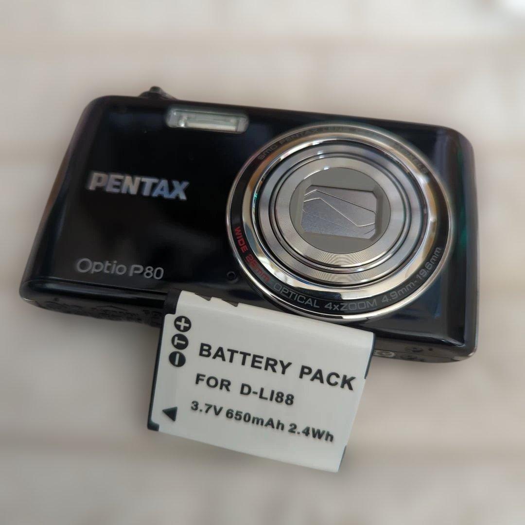 PENTAX Optio P80 コンパクトデジタルカメラ