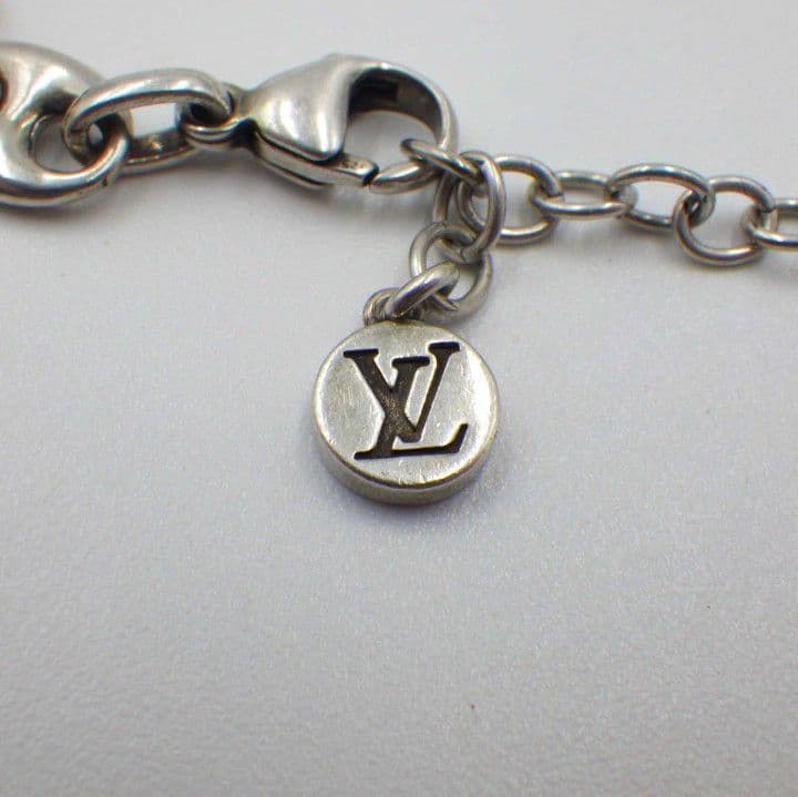 Louis Vuitton シルバー925 ブレスレット　セーラーチェーン
