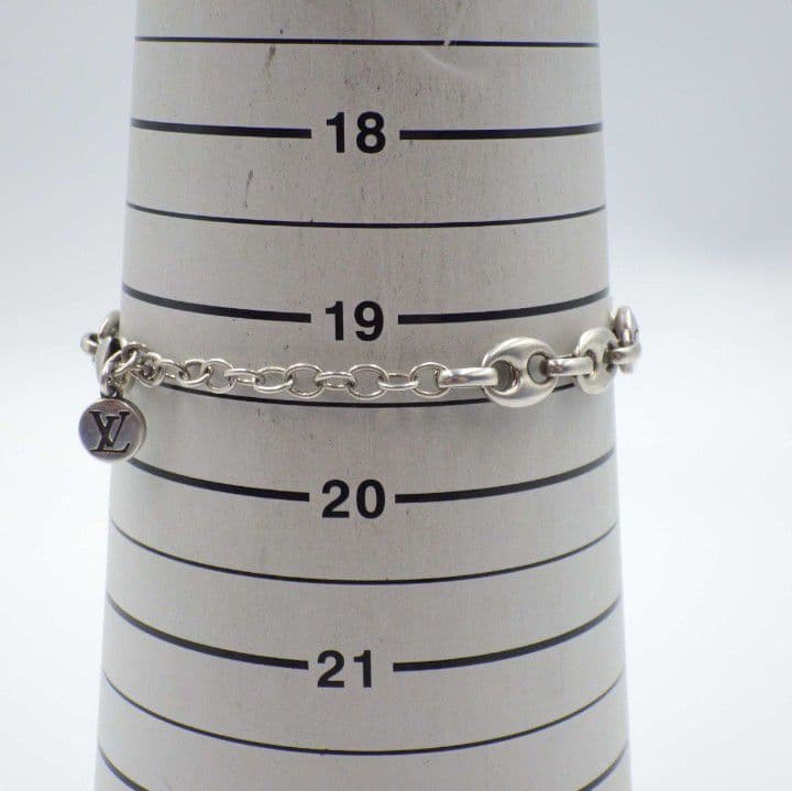 Louis Vuitton シルバー925 ブレスレット　セーラーチェーン