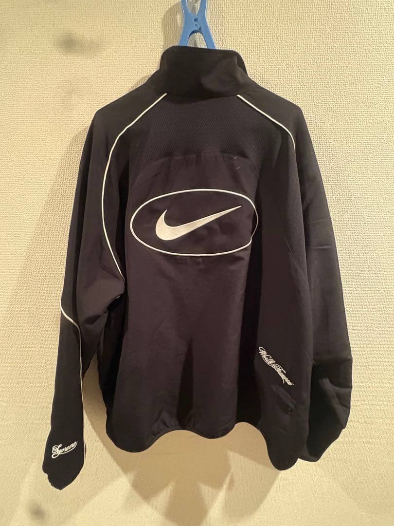 Supreme x Nike トラックジャケット ブラック Lサイズ