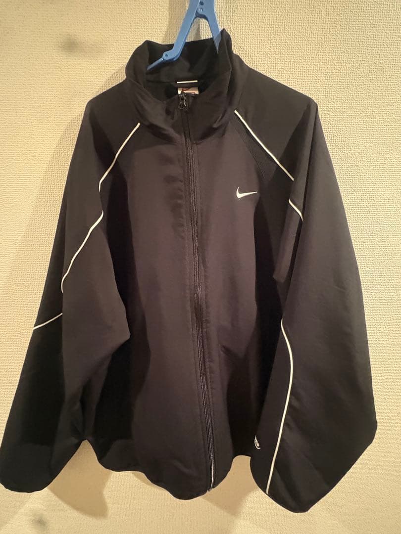 Supreme x Nike トラックジャケット ブラック Lサイズ