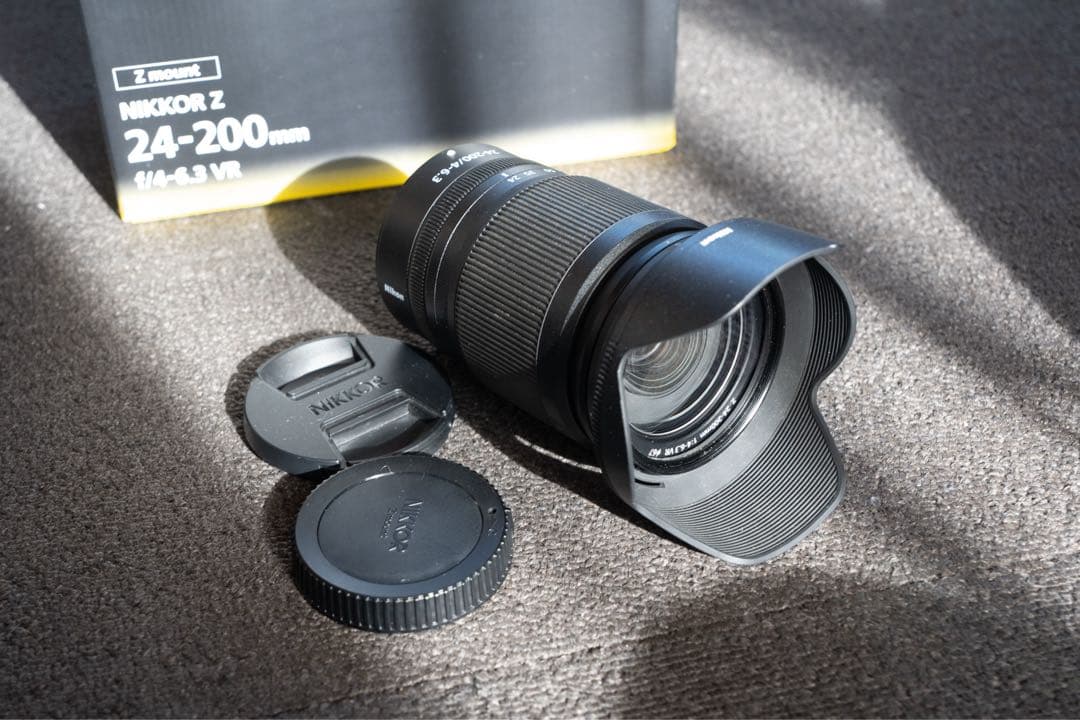 【中古美品】NIKKOR Z 24-200mm f/4-6.3 VR　オマケ付