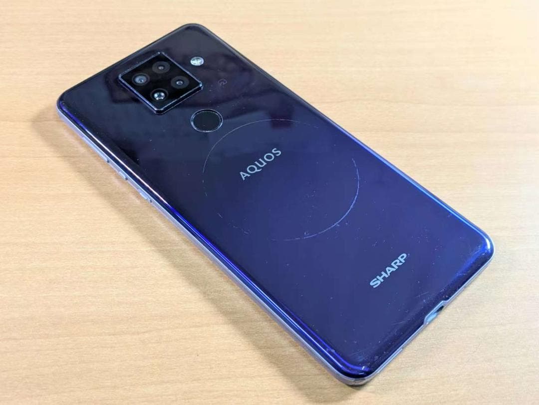 スマートフォン本体 011000B AQUOS sense4 plus SH-M16 128GB