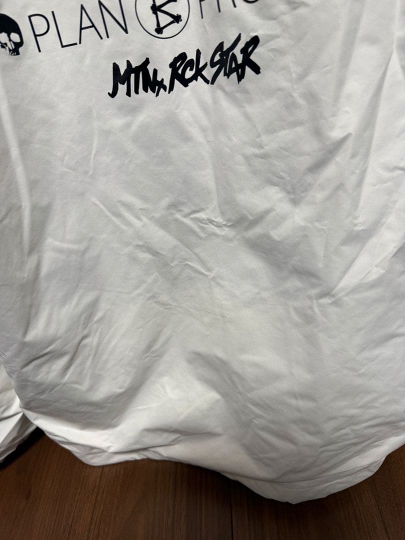 マウンテンロックスター　スノーボードウェア L ホワイト　無名パンツL