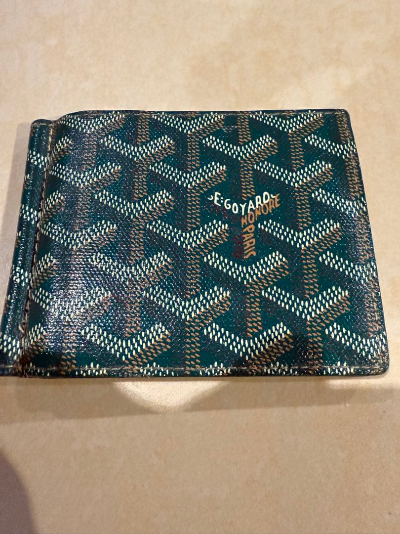 Goyard ゴヤール グリーン マネークリップ