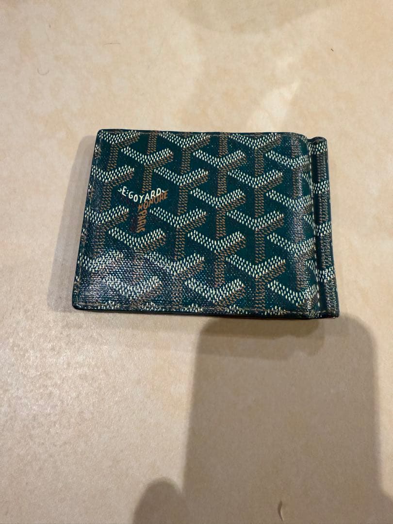 Goyard ゴヤール グリーン マネークリップ