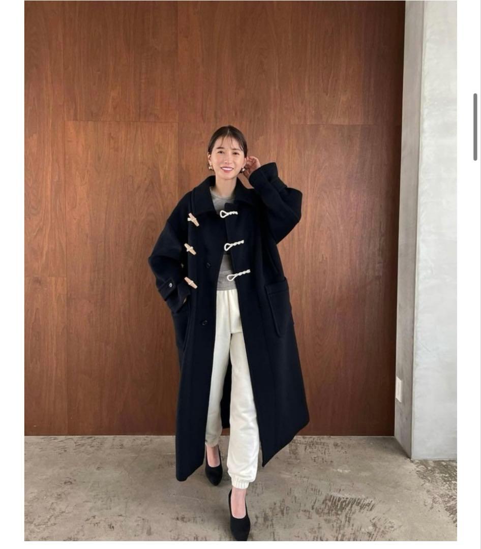 CLANE オーバーマキシダッフルコート　サイズ2 ネイビー