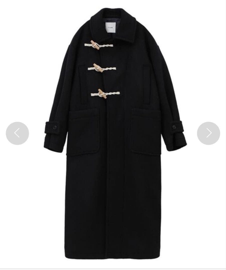 CLANE オーバーマキシダッフルコート　サイズ2 ネイビー