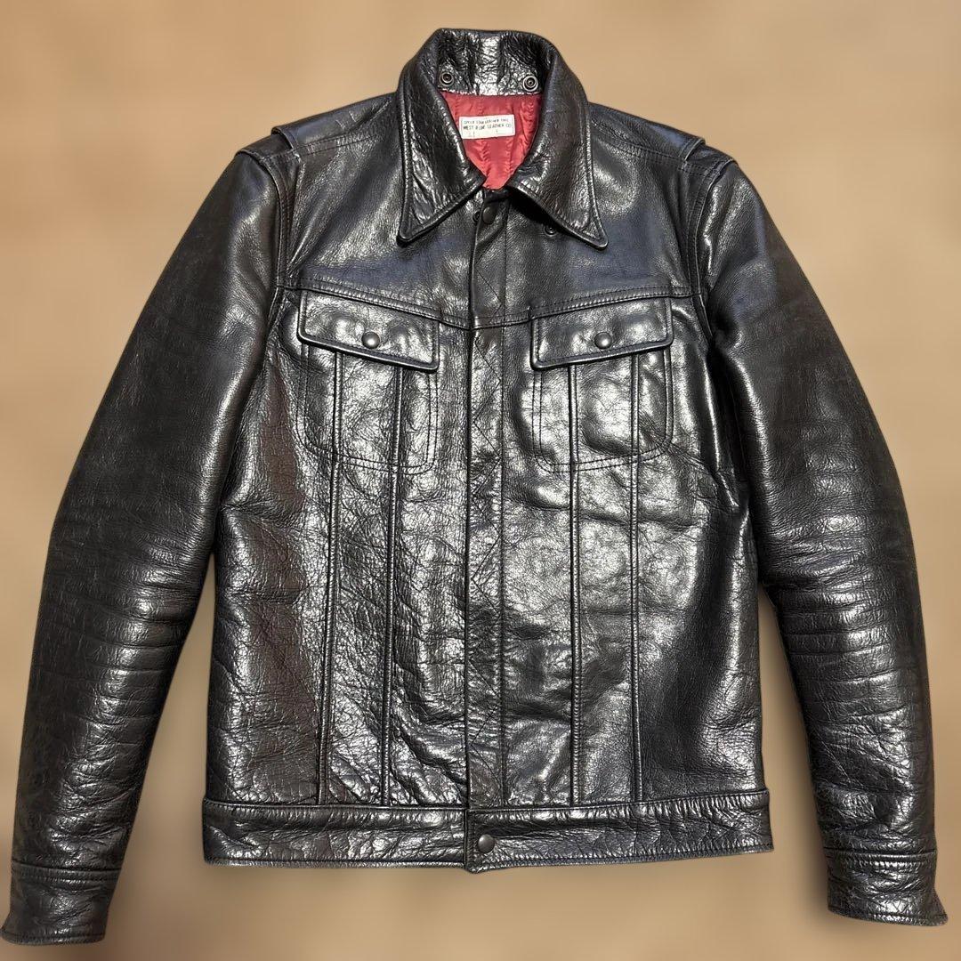 ノ*ン様 38inch WESTRIDE WR101J-WB ライダースジャケッ