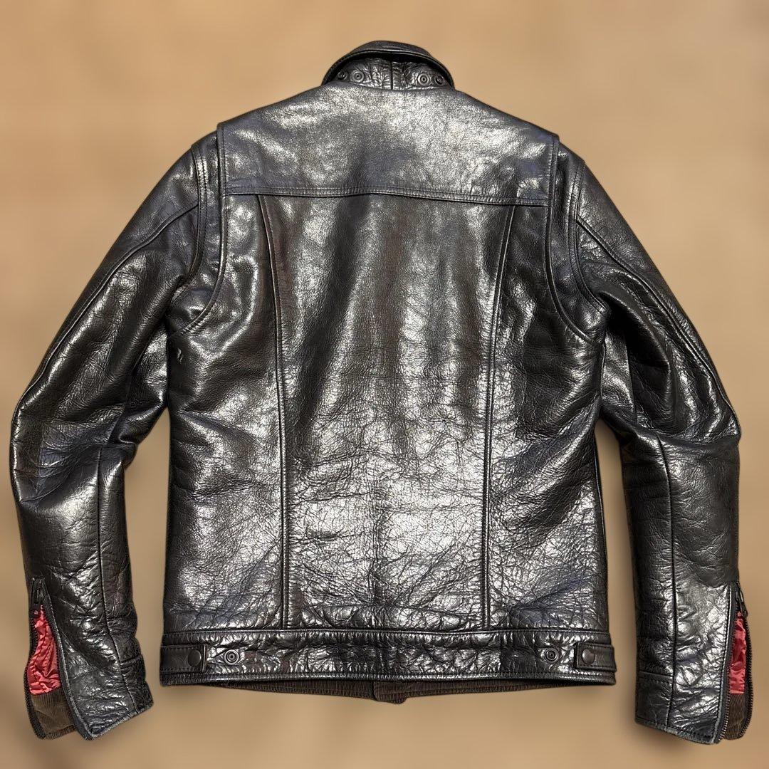 ノ*ン様 38inch WESTRIDE WR101J-WB ライダースジャケッ