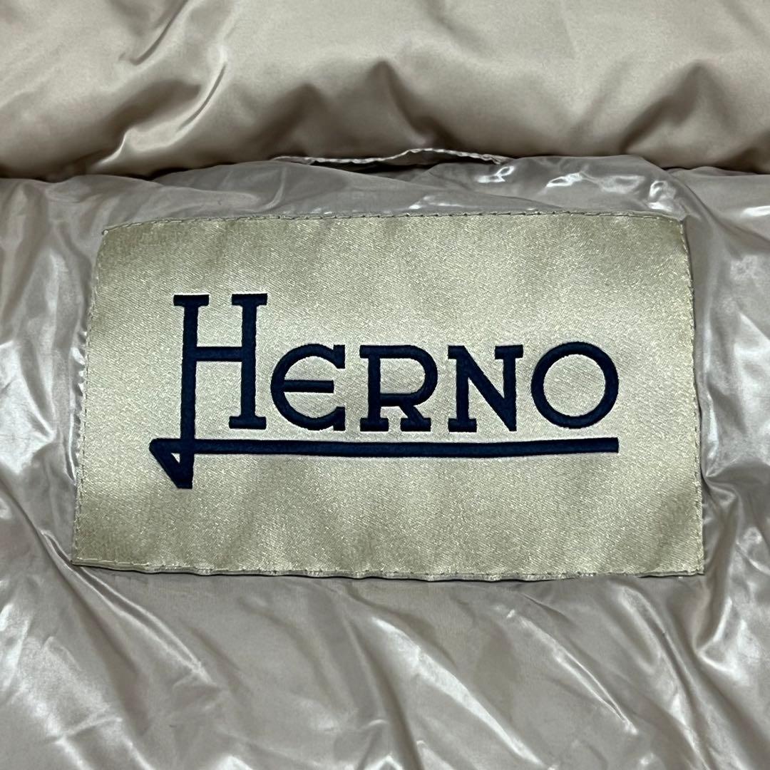HERNO（ヘルノ）ダウンジャケット/38/ベージュ
