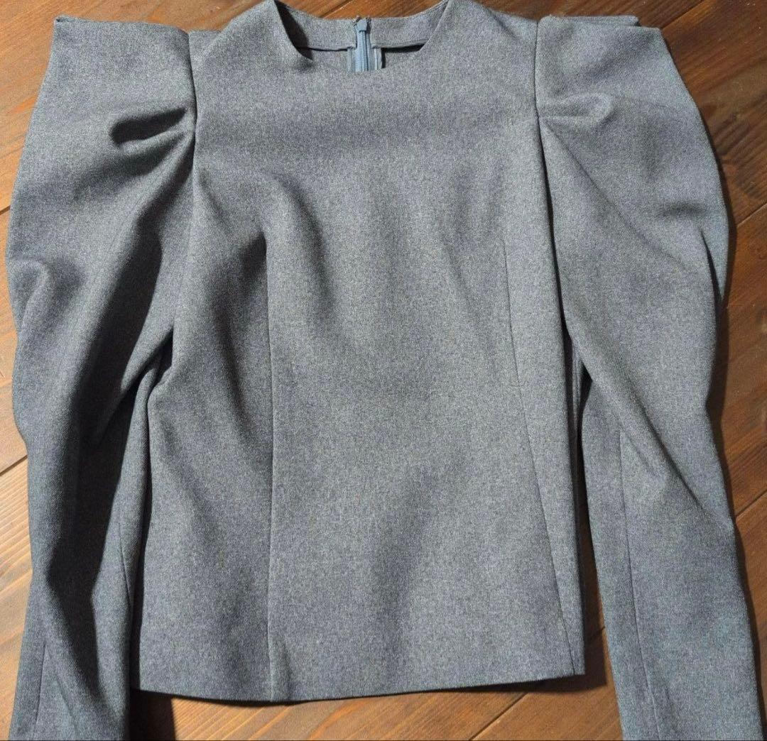 Cygne. シーニュ　とんがりシャツブラウス Manonサイズ1