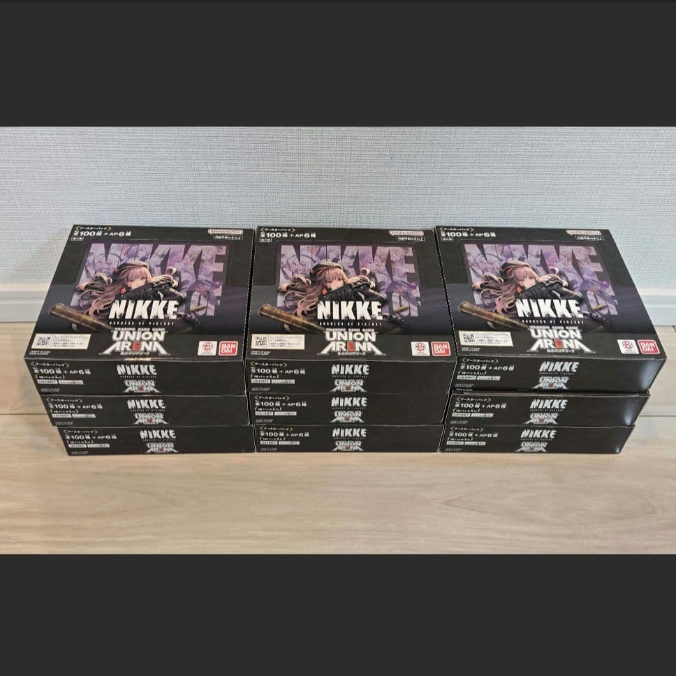 UNION ARENA　ブースターパック 勝利の女神：NIKKE　×9BOX