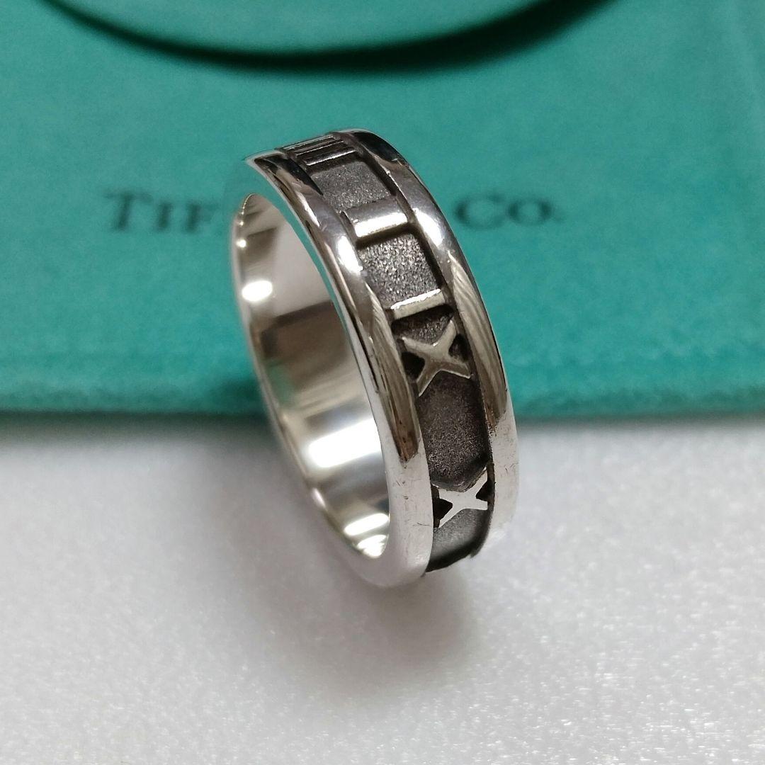 TIFFANY ティファニー アトラス リングシルバー 19号