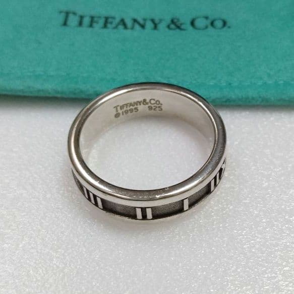 TIFFANY ティファニー アトラス リングシルバー 19号