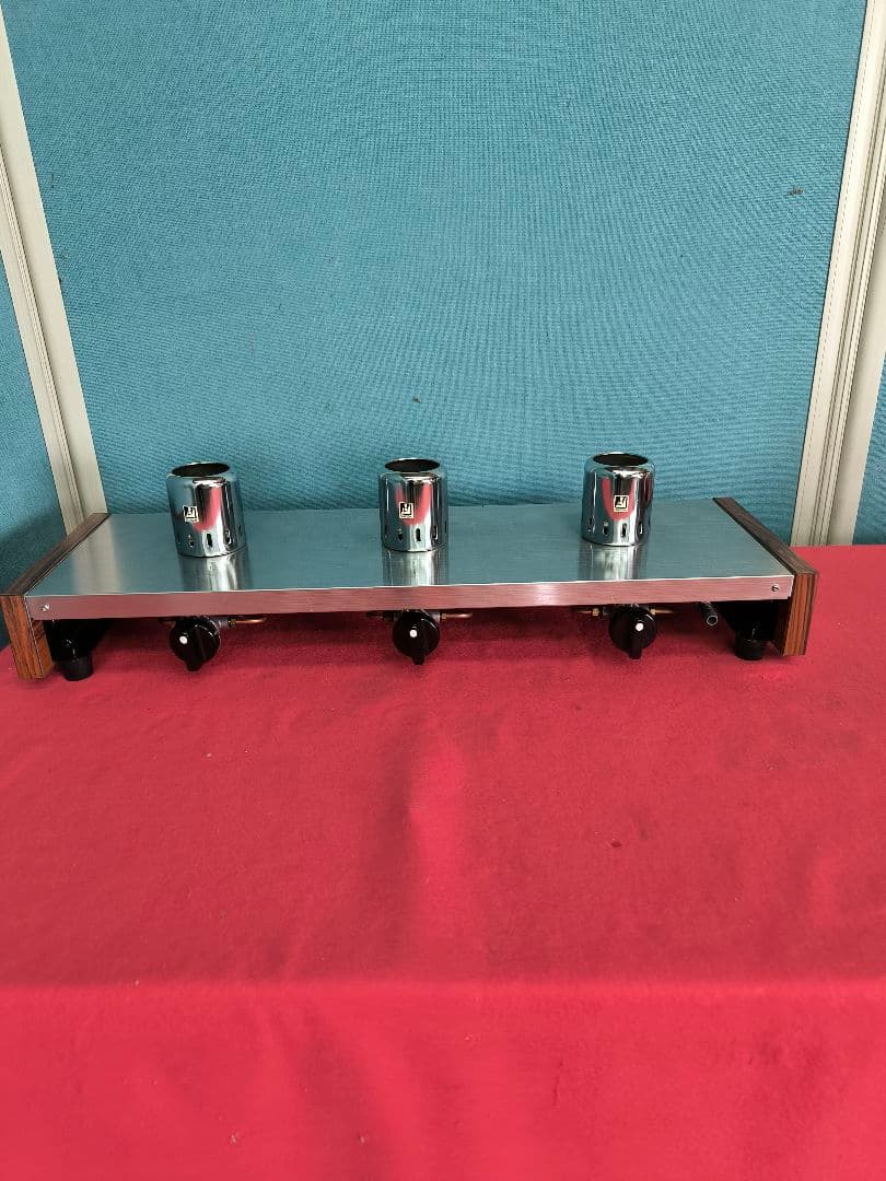 未使用品　山岡金属工業サイフォンガステーブル S-503SD(3連)　都市ガス