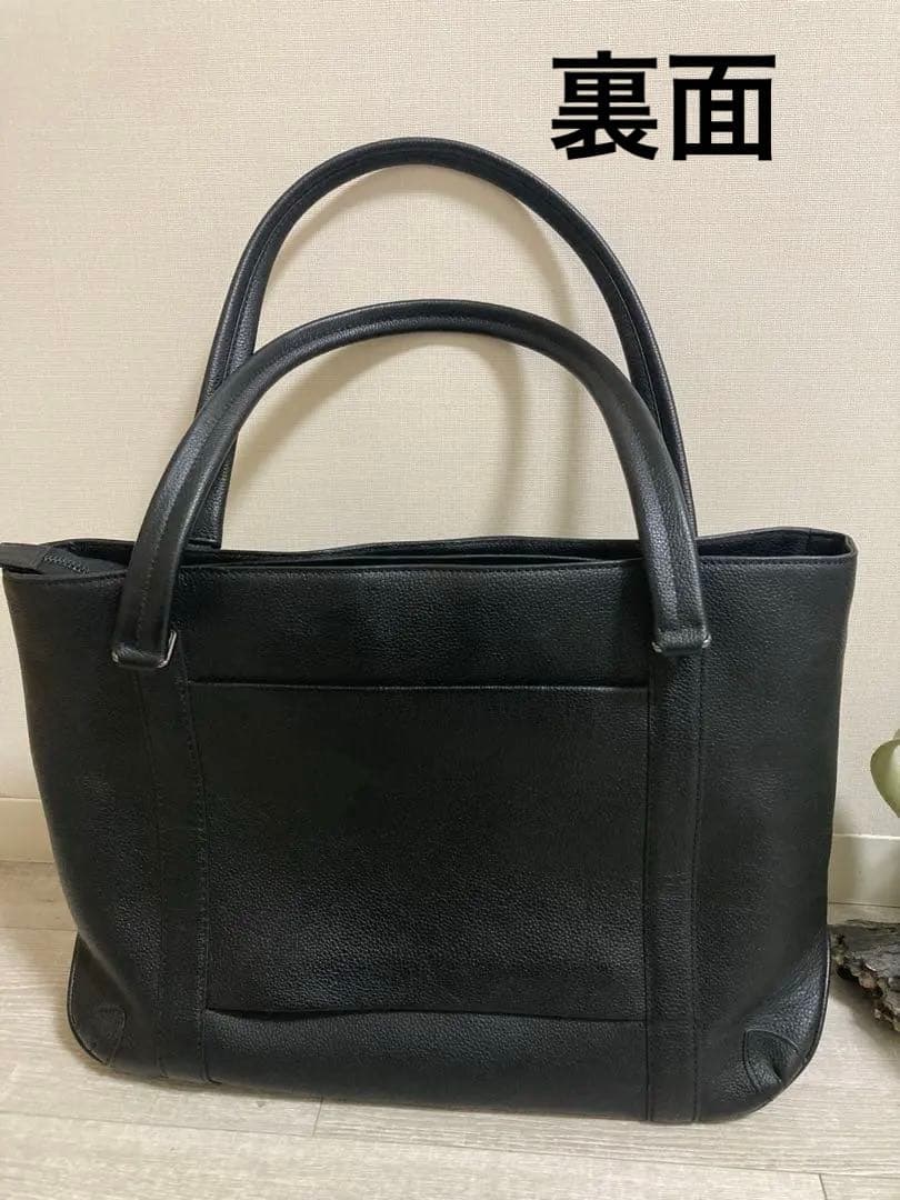 【新春セール】ブルーシンシア本革トートバッグ ブラック