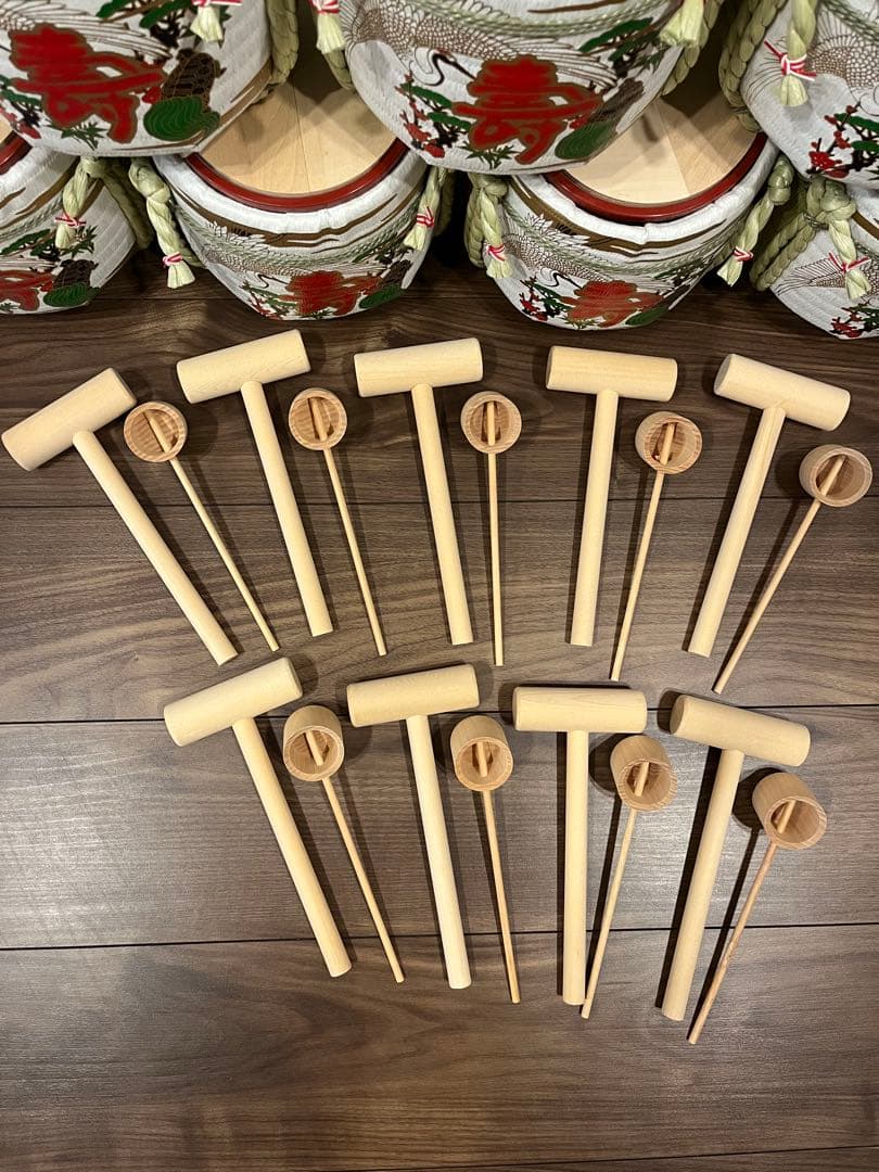 【結婚式】ミニこも樽9個セット