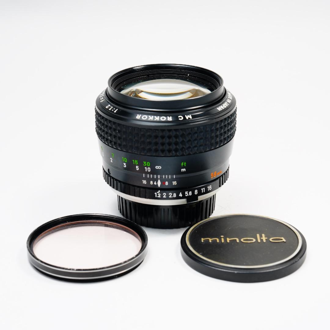 【鷹の目】ミノルタ MC-ROKKOR PG 58mm F1.2 後期 638