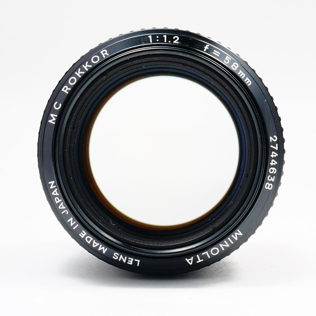 【鷹の目】ミノルタ MC-ROKKOR PG 58mm F1.2 後期 638