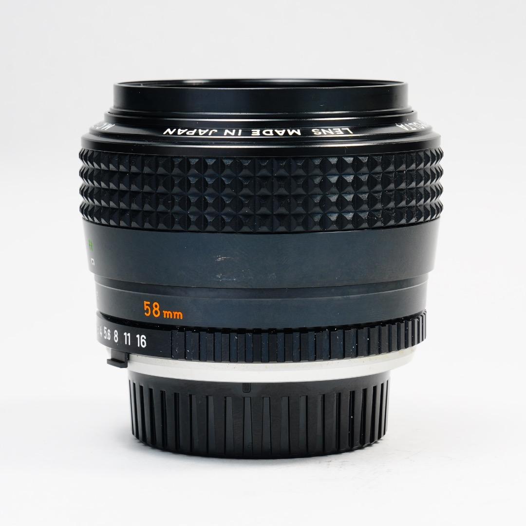 【鷹の目】ミノルタ MC-ROKKOR PG 58mm F1.2 後期 638