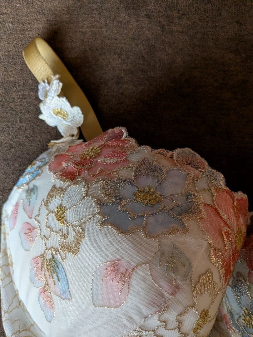 。チョコレート様。Salute 03グループブラジャー l75、ショーツL。