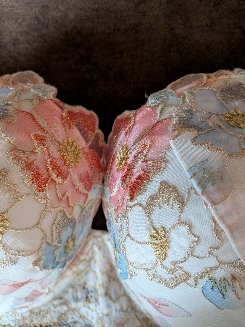 。チョコレート様。Salute 03グループブラジャー l75、ショーツL。