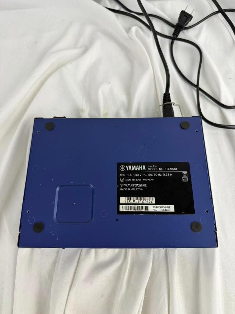 YAMAHA ヤマハ RTX830 ルーター 100~240V
