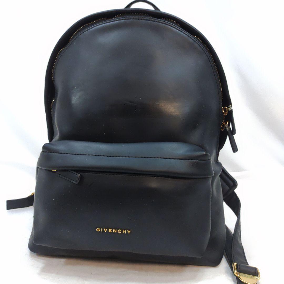 ジバンシー リュックサック バックパック レザー A4可 黒