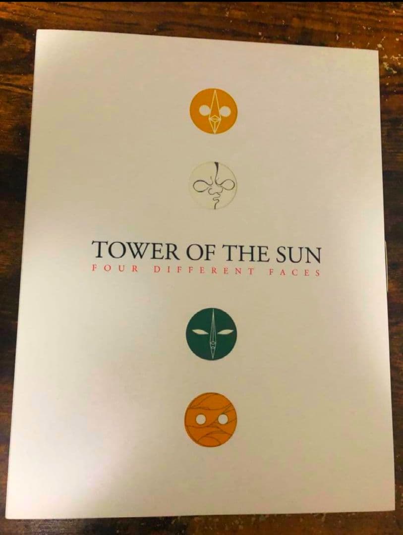 海洋堂 太陽の塔 4つの顔(5体セット) PVC＆ABS製塗装済み完成品