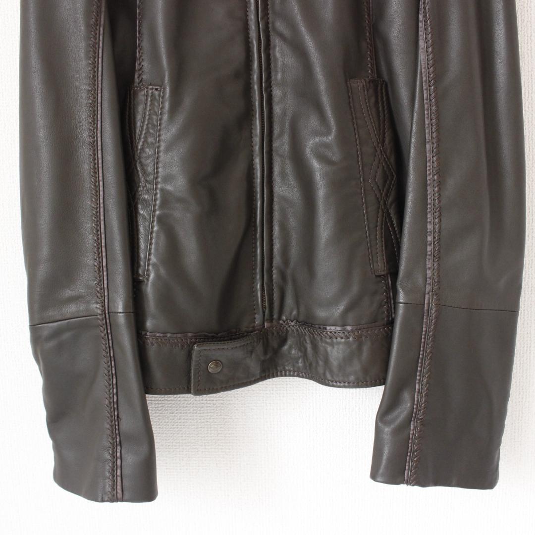 【極美品】Just Cavalli ライダース レザージャケット Sサイズ