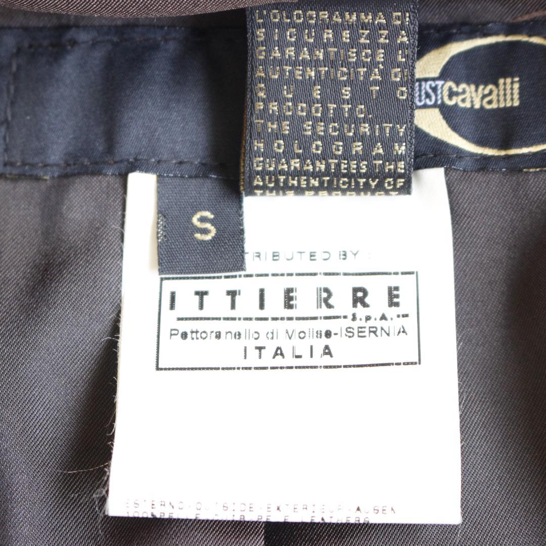 【極美品】Just Cavalli ライダース レザージャケット Sサイズ