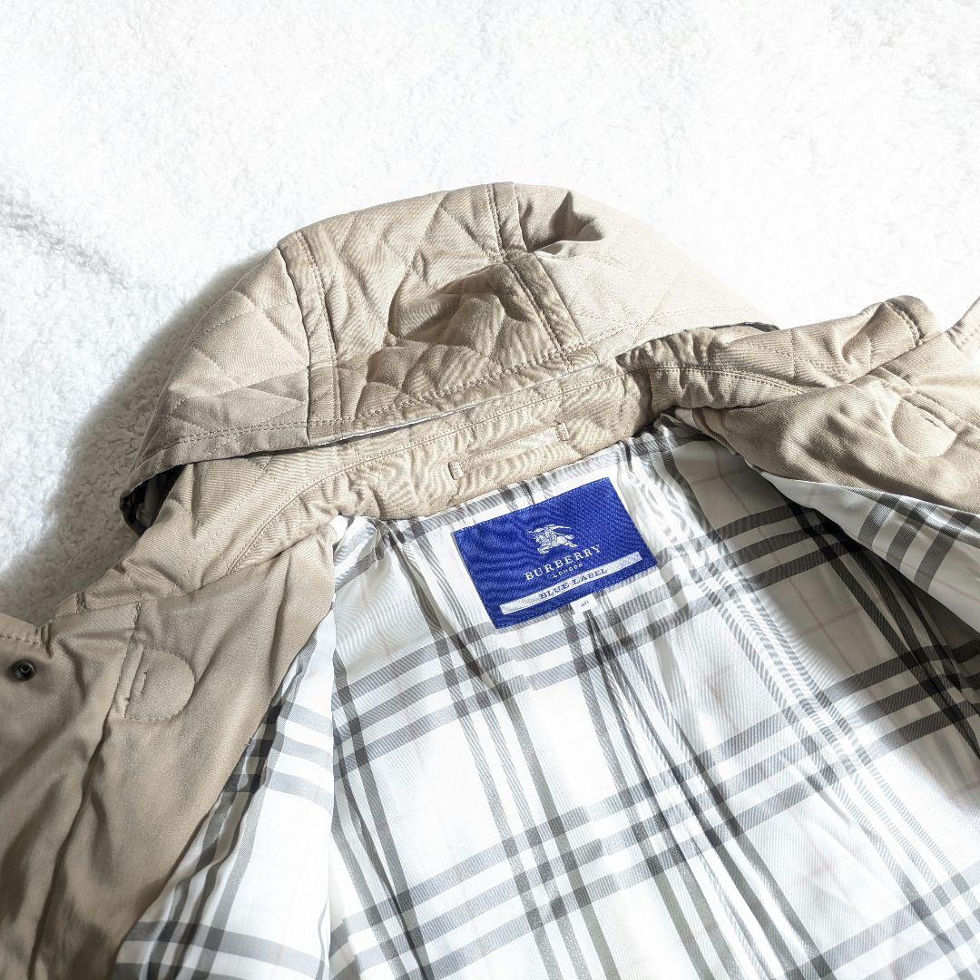 Burberry Blue Label バーバリー キルティングダッフルコート