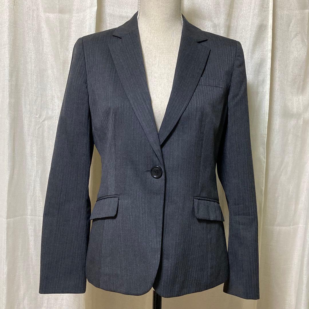 洗える ストレッチ ジャケット パンツスーツ セットアップ 大きいサイズ 13