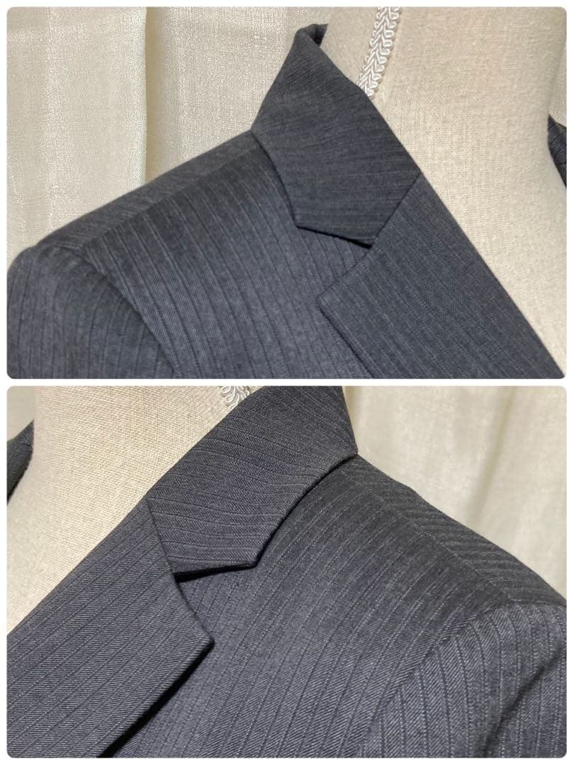 洗える ストレッチ ジャケット パンツスーツ セットアップ 大きいサイズ 13