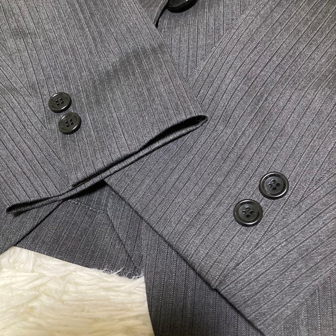 洗える ストレッチ ジャケット パンツスーツ セットアップ 大きいサイズ 13