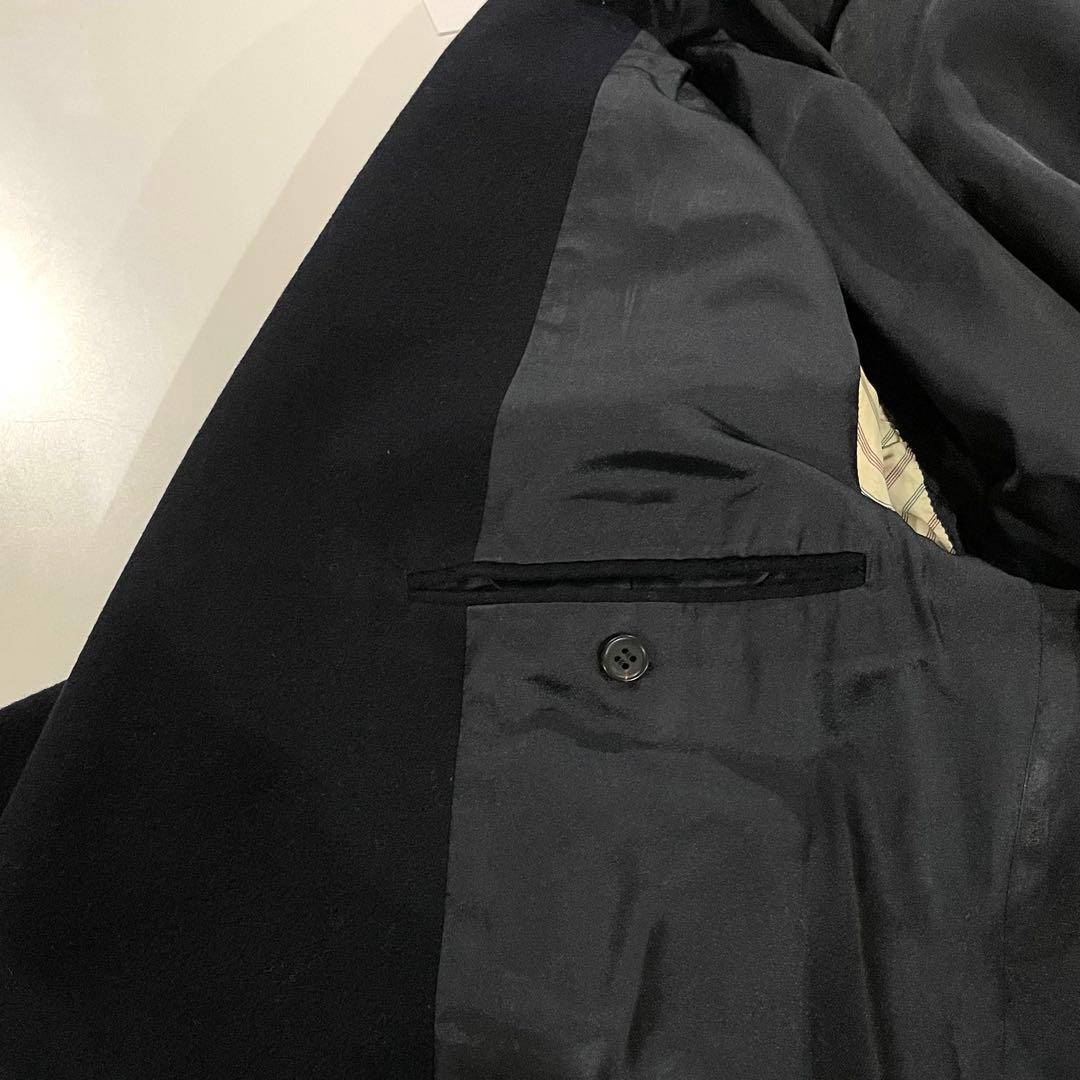 【希少性⭐︎英国紳士】ケント＆カーウェン　ダブルチェスターコート　ウール　濃紺　Ｌ