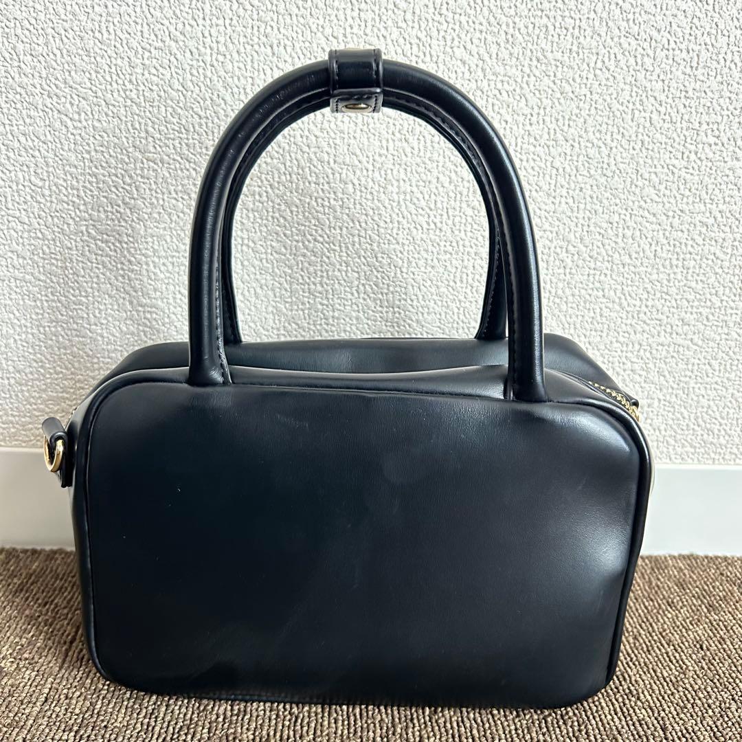 FURFUR スクエアボストンバッグ