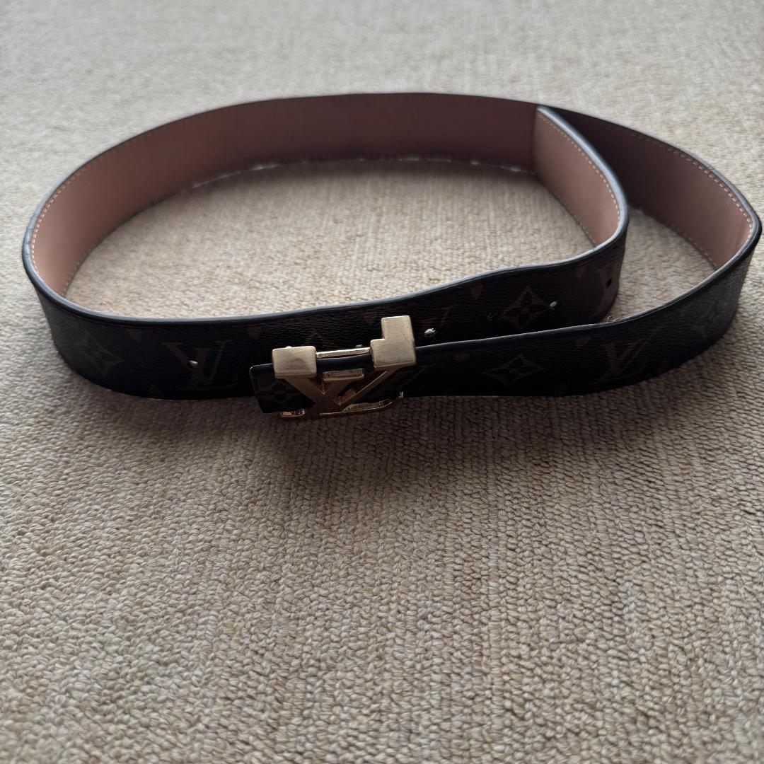m*o様 ルイヴィトン モノグラム Vバックル ベルト 105/42 メンズ